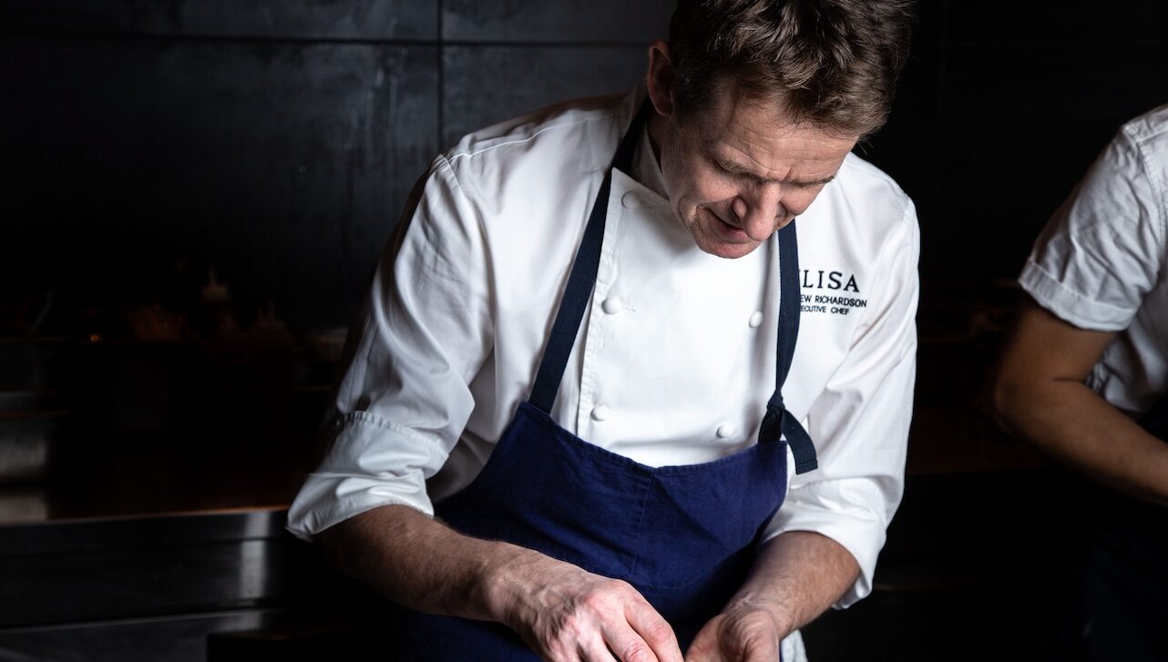 Chef Andrew Richardson of Elisa