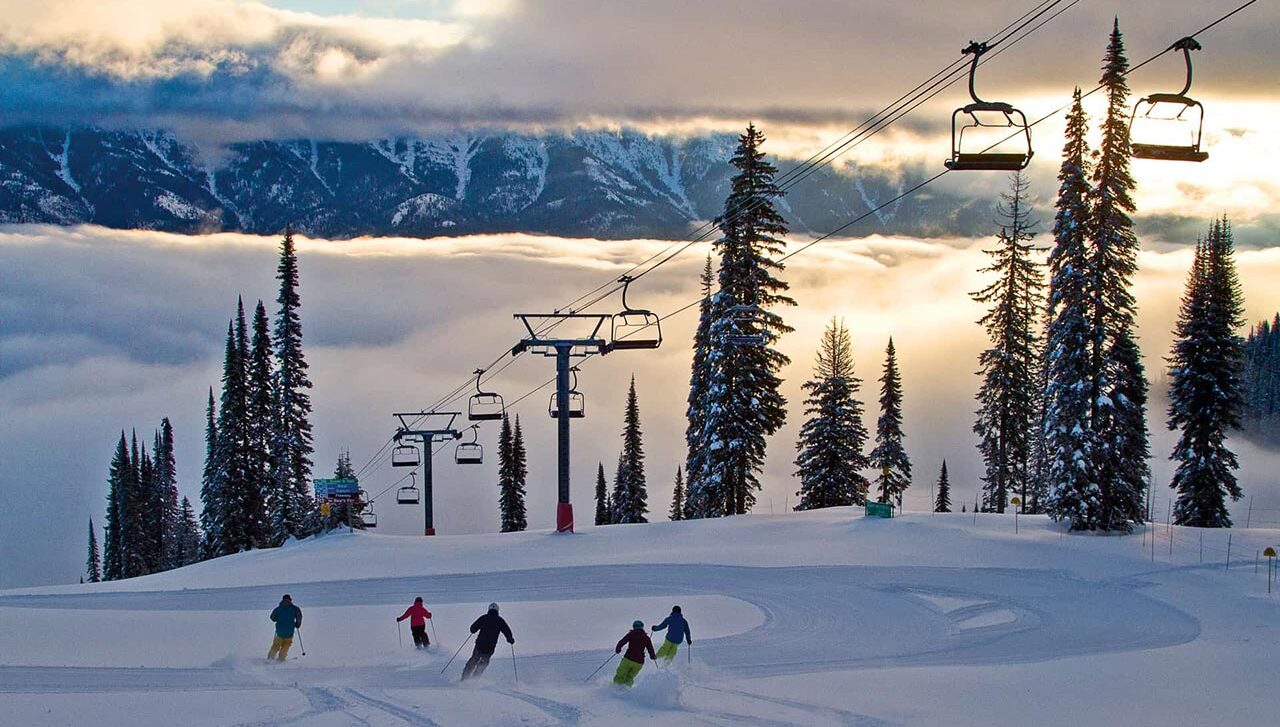 Extreme Skiing - 9 Year Olds at Fernie Alpine Resort