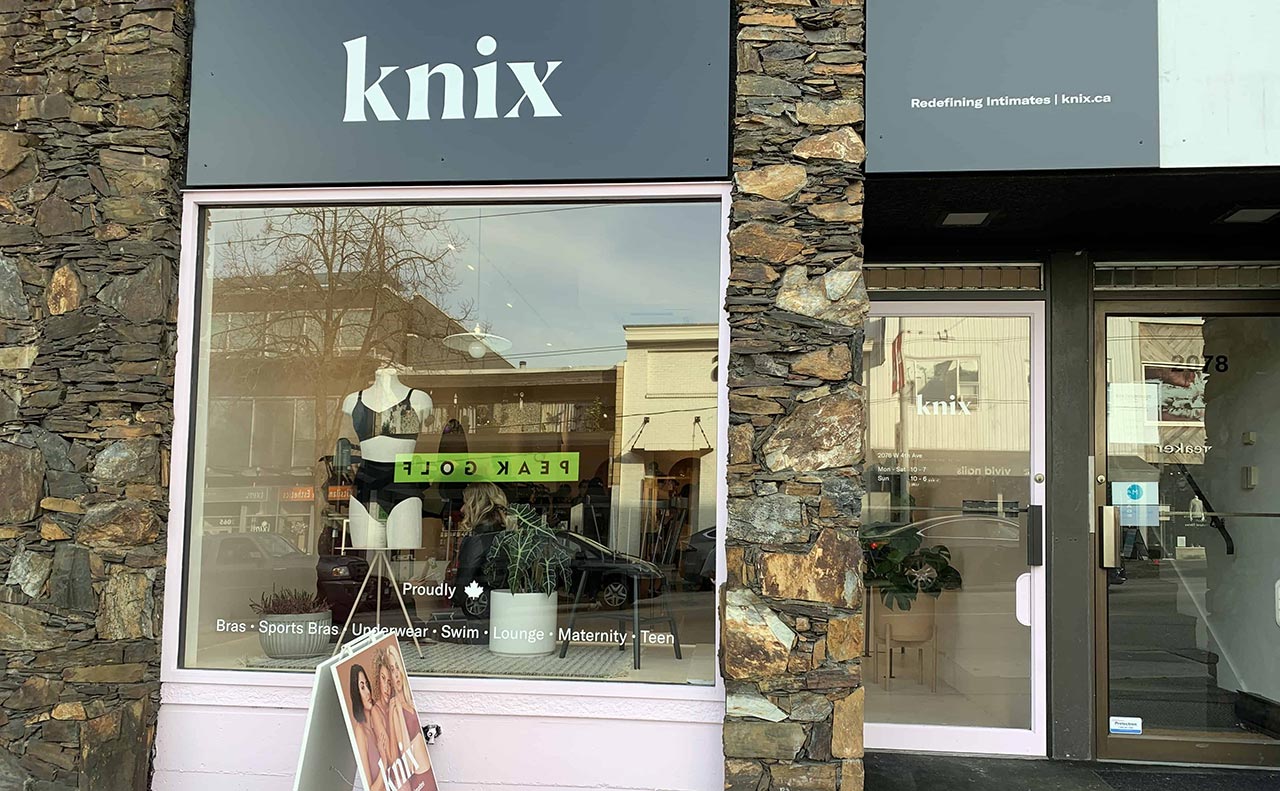 The World's First Knix Store Is Now Open in Vancouver - Vancouver