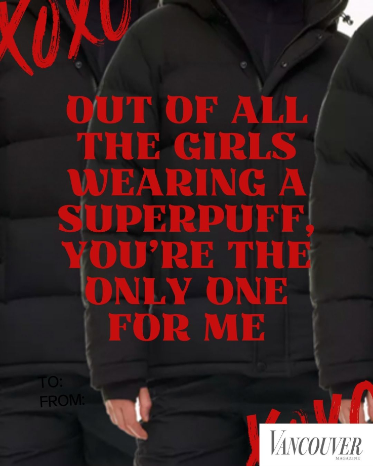 a valentine that says out of all the girls wearing a superpuff, you're the only one for me
