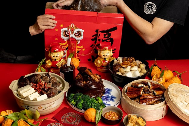 Lunar New Year dishes from A.Bento