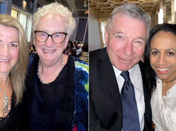 Rick Hansen and Charmine Crooks at the BC Sports Hall of Fame 2023 Induction Gala