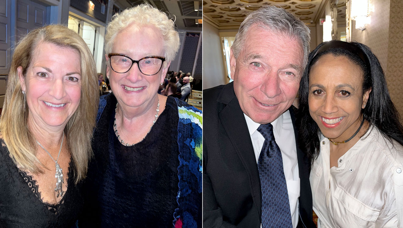 Rick Hansen and Charmine Crooks at the BC Sports Hall of Fame 2023 Induction Gala