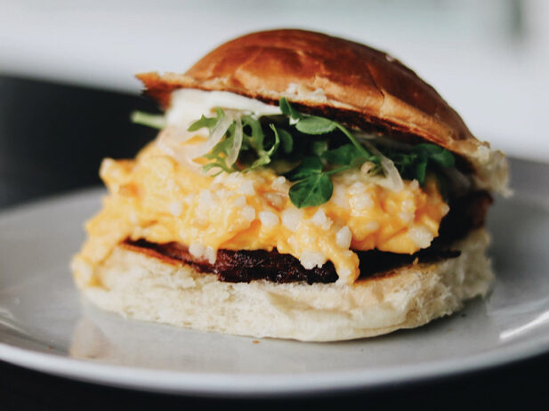 Livia’s breakfast sandwich