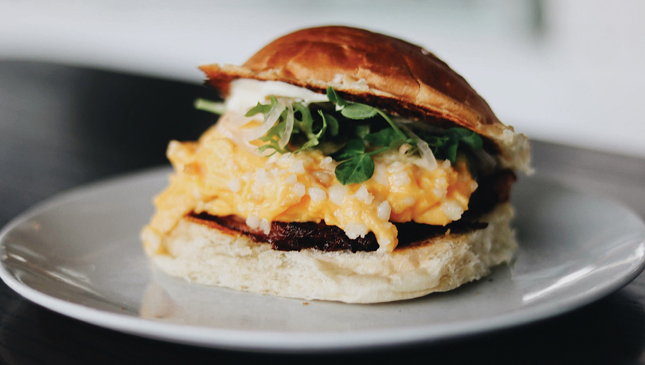 Livia’s breakfast sandwich