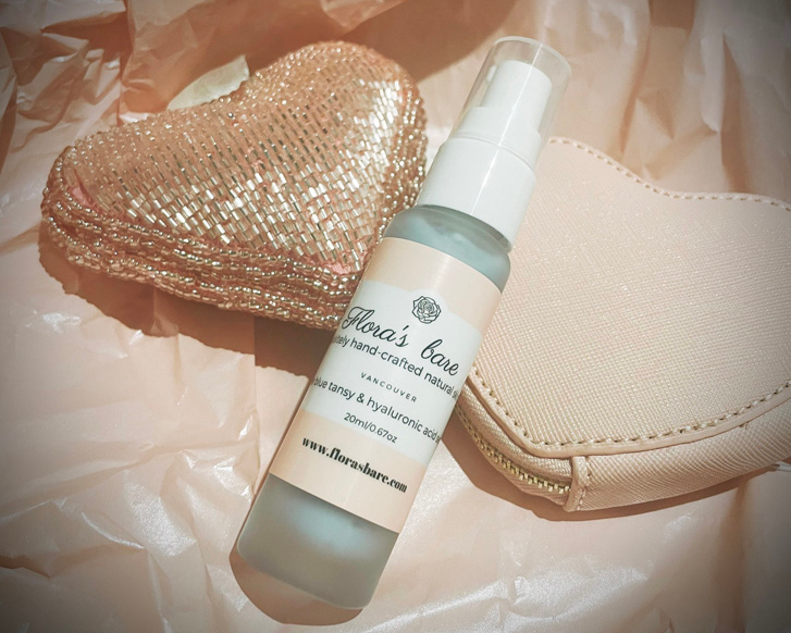 Bare Blue Tansy and Hyaluronic Serum, Flora’s Bare