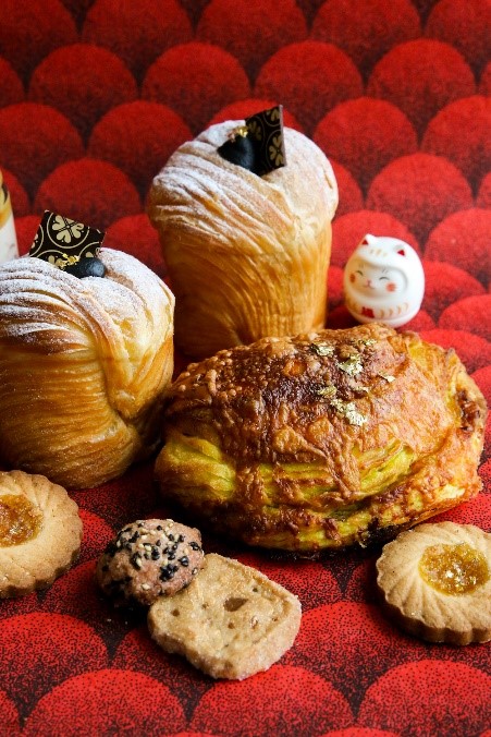 Lunar New Year pastries from Beaucoup Bakery