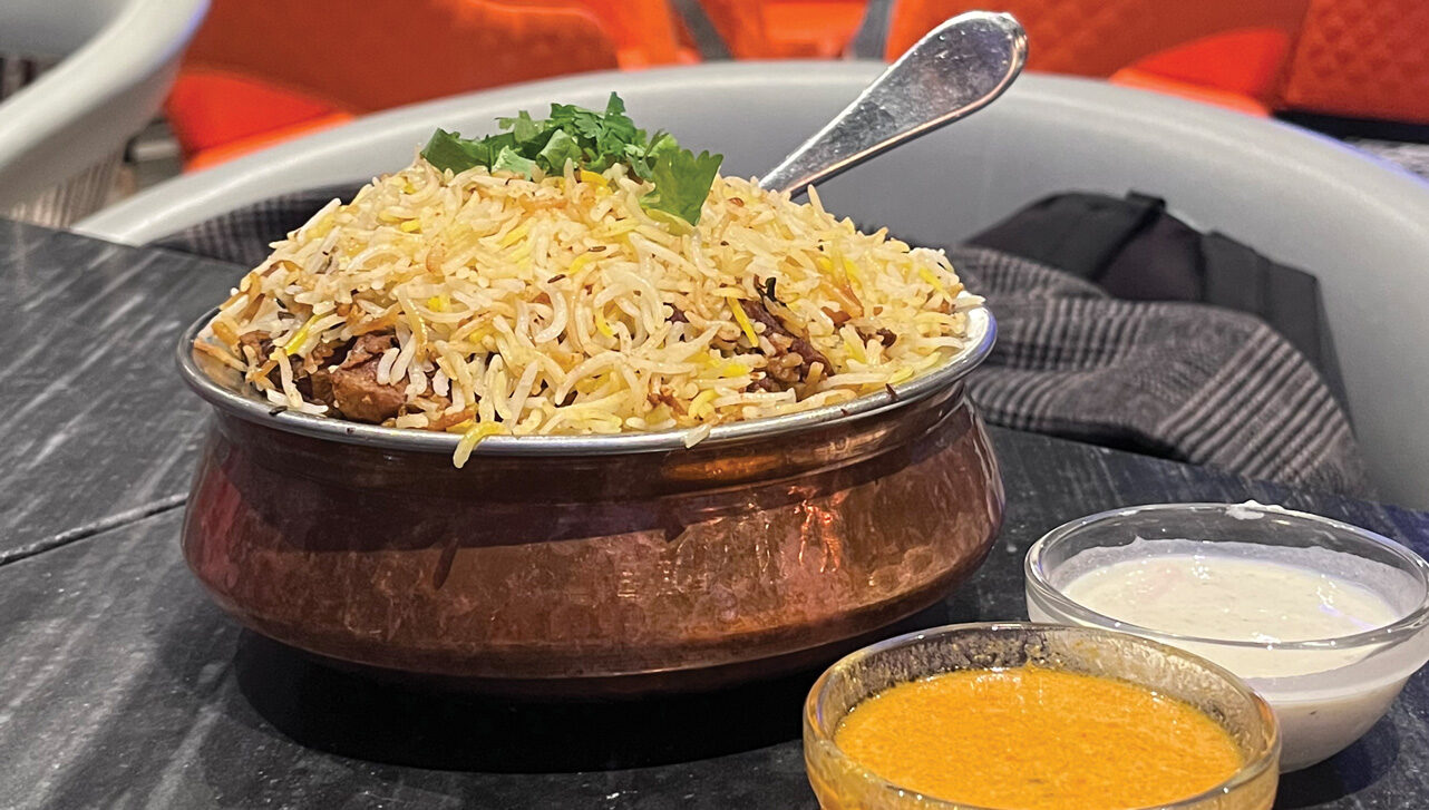 Hyderabadi goat dum biryani