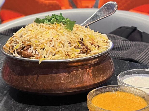 Hyderabadi goat dum biryani