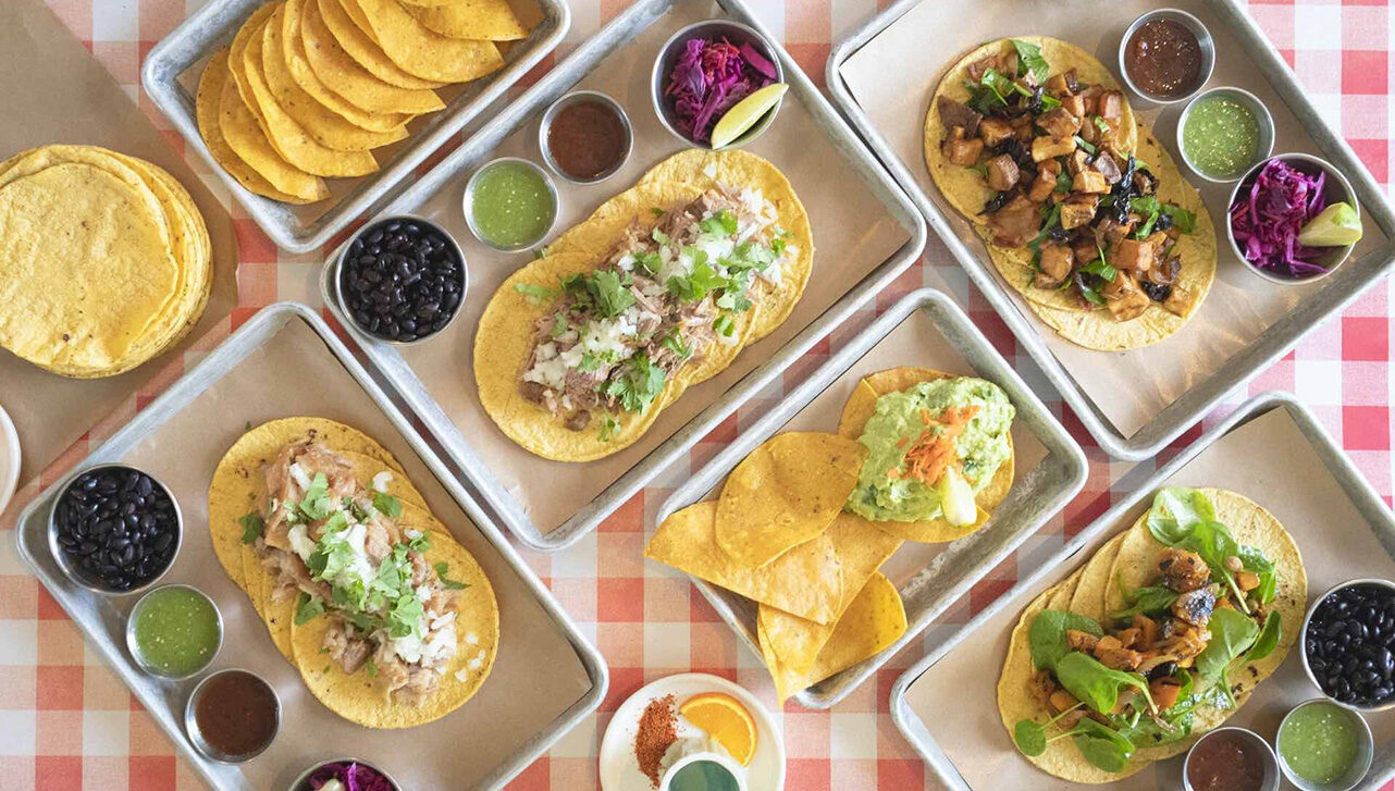Chancho Tortilleria Vancouver Yaletown Tacos Flat Lay