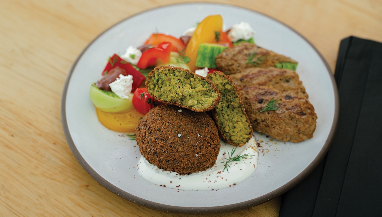 Cactus Club Cafe’s crispy chickpea falafel