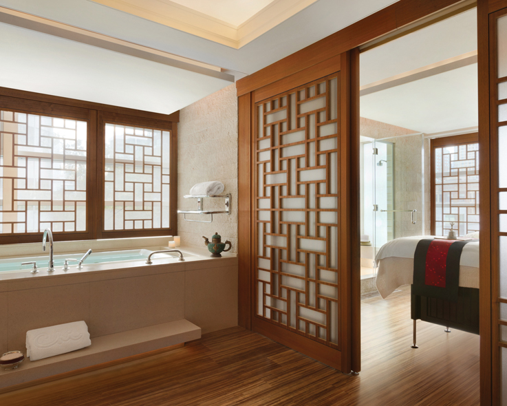 a serene spa