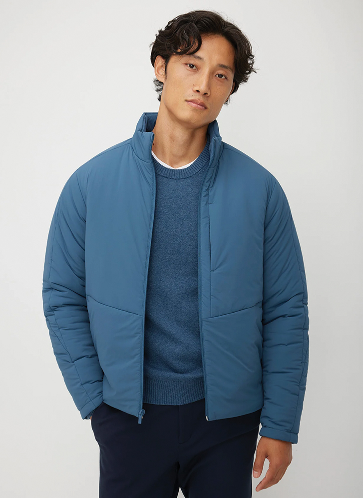 Coastal Insulated Jacket in Pacific