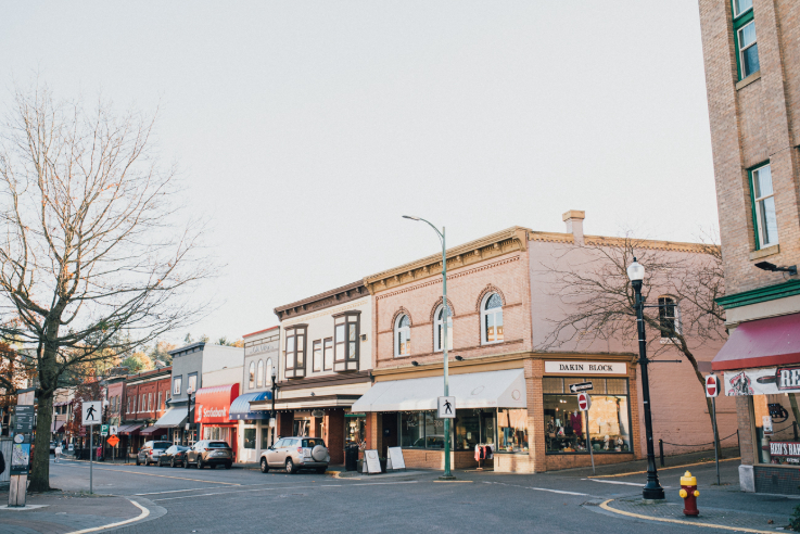 city block