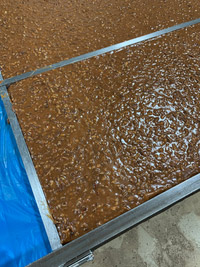 Cooling tables at Purdy's chocolate factory 2