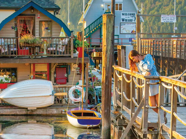 Cowichan Bay docks