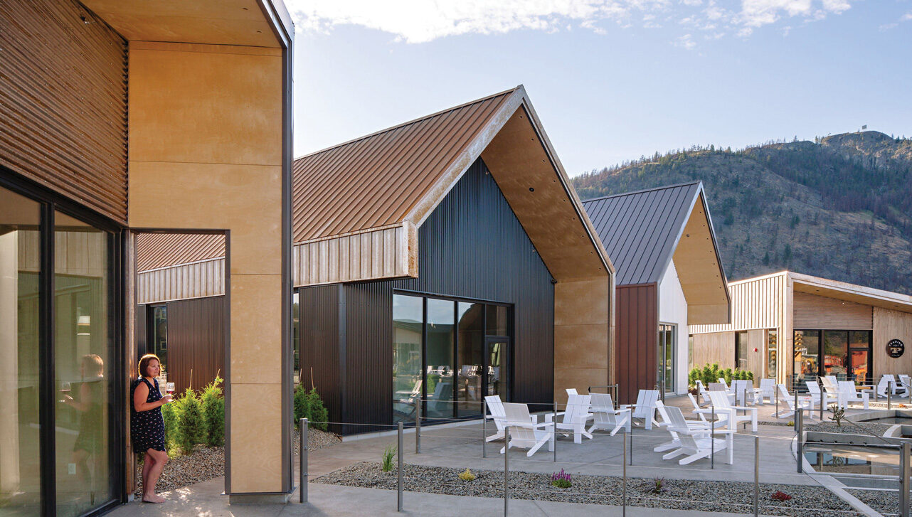 Oliver District wine village