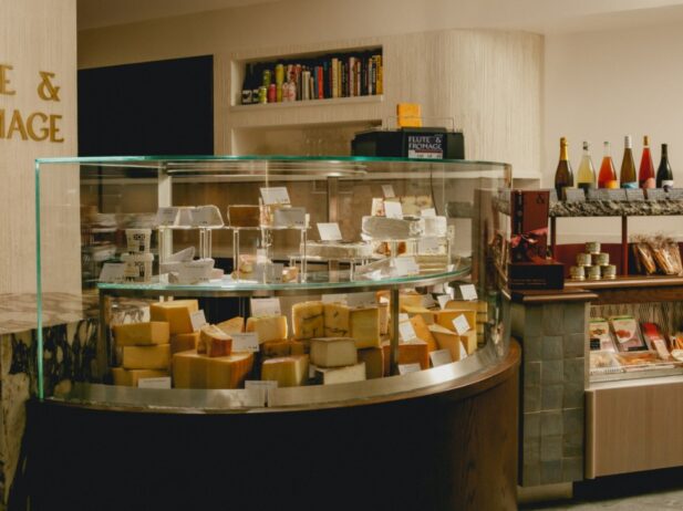 The cheese counter