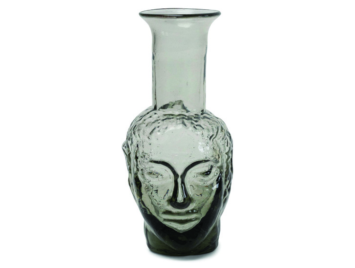 obakki vase shaped like face
