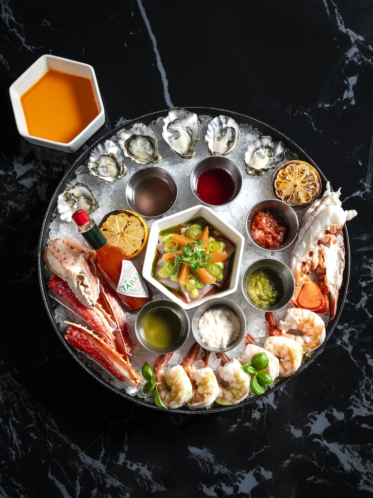 House of Dawn seafood tower