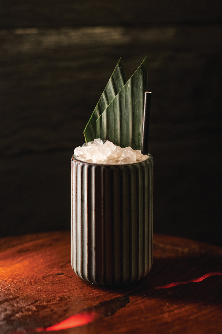 an artful cocktail