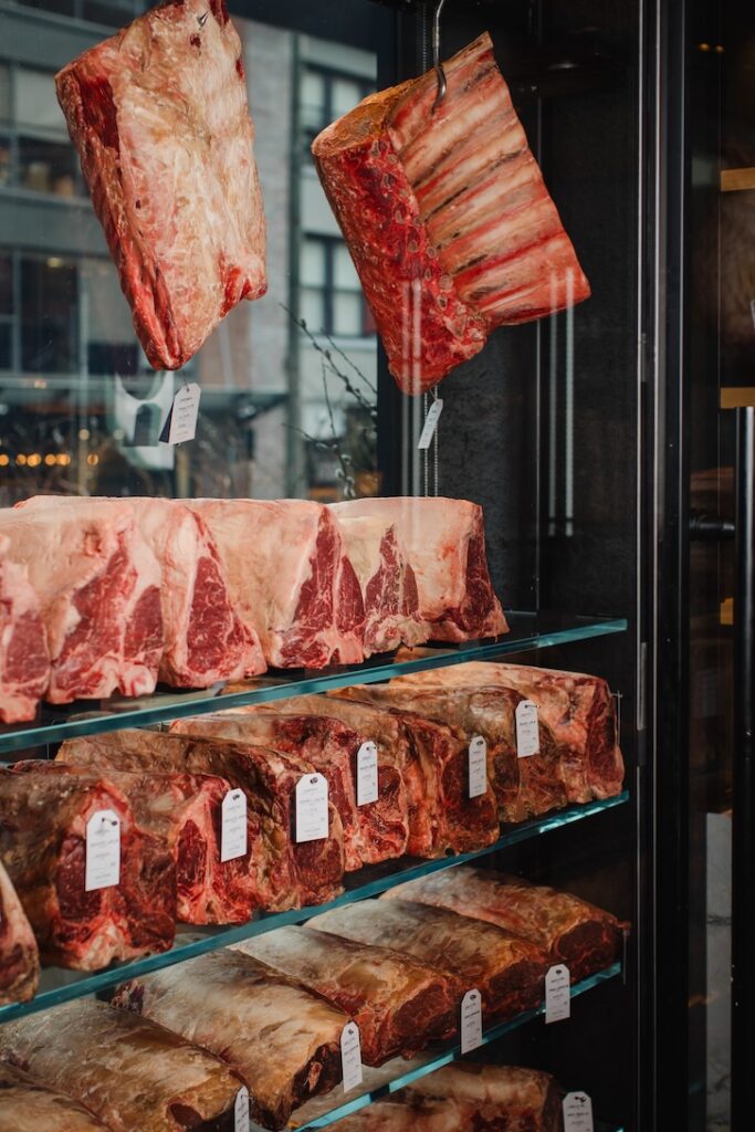 Dry-aged beef at Luigi and Sons