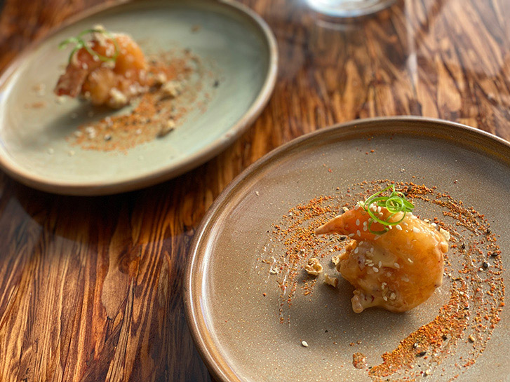 Maple Walnut Prawns