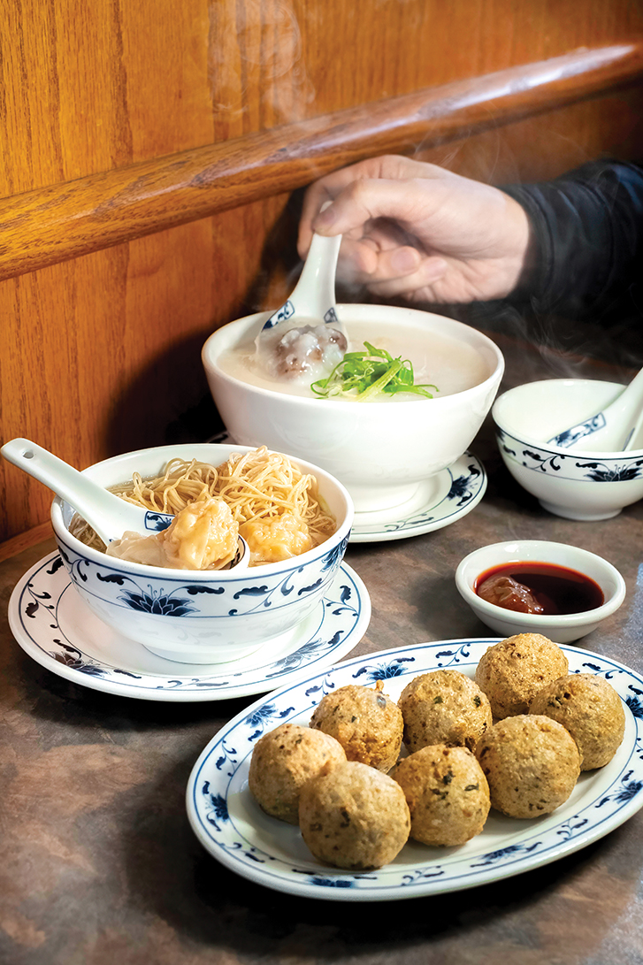 Dishes at Max Noodle House