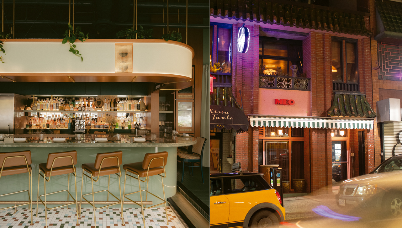 Good Thief's interior and Meo's exterior