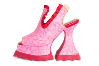 Ruffle Lady Miss Munster Max Fluevog Shoe