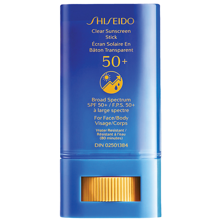 Shiseido Clear SPF 50+ Sunscreen Stick