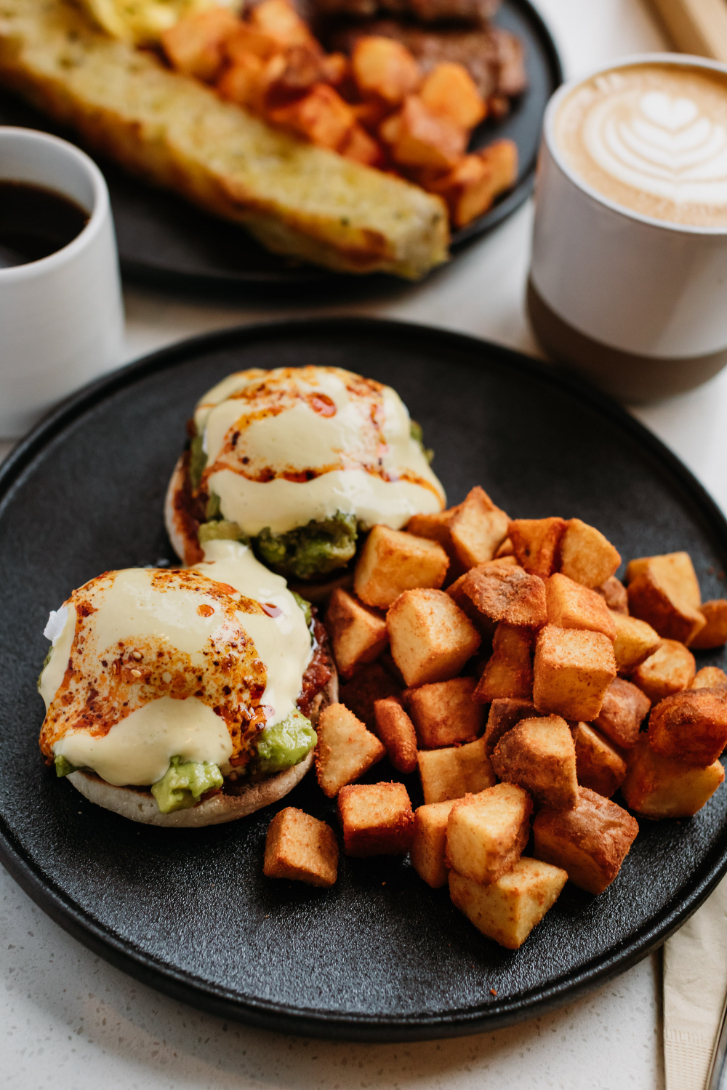 dish of eggs and hashbrowns