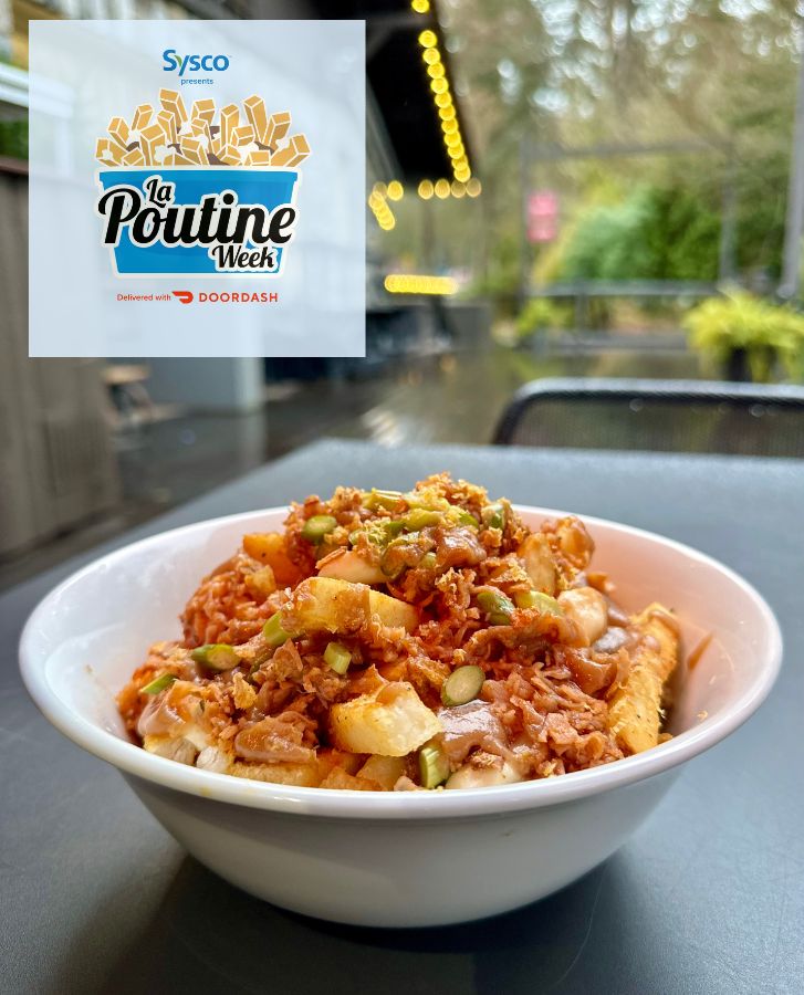 Image of poutine with toppings