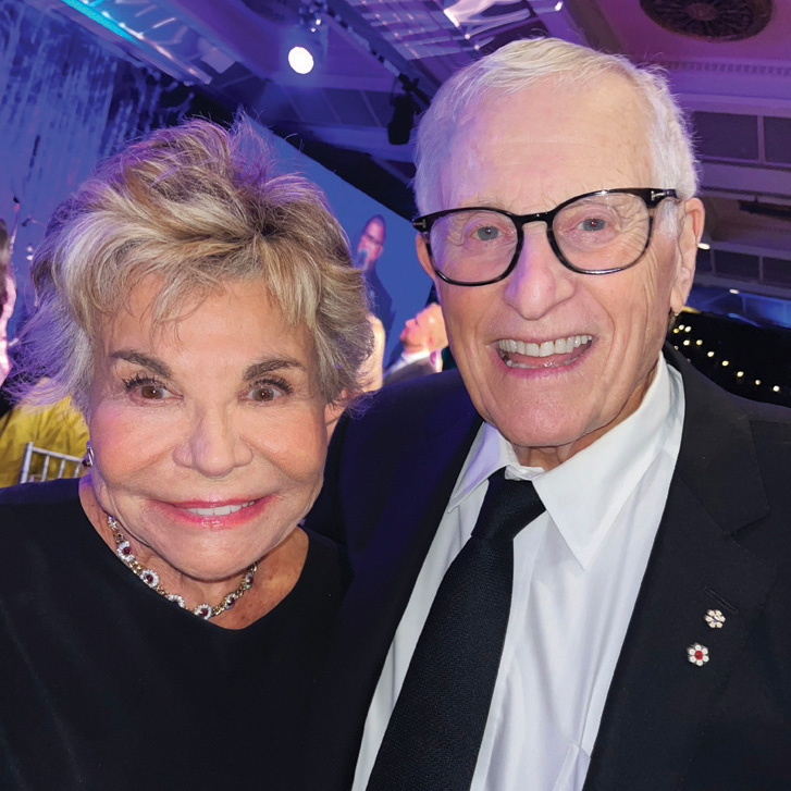 Leslie and Gordon Diamond were among the major donors that helped raise $2.67 million.