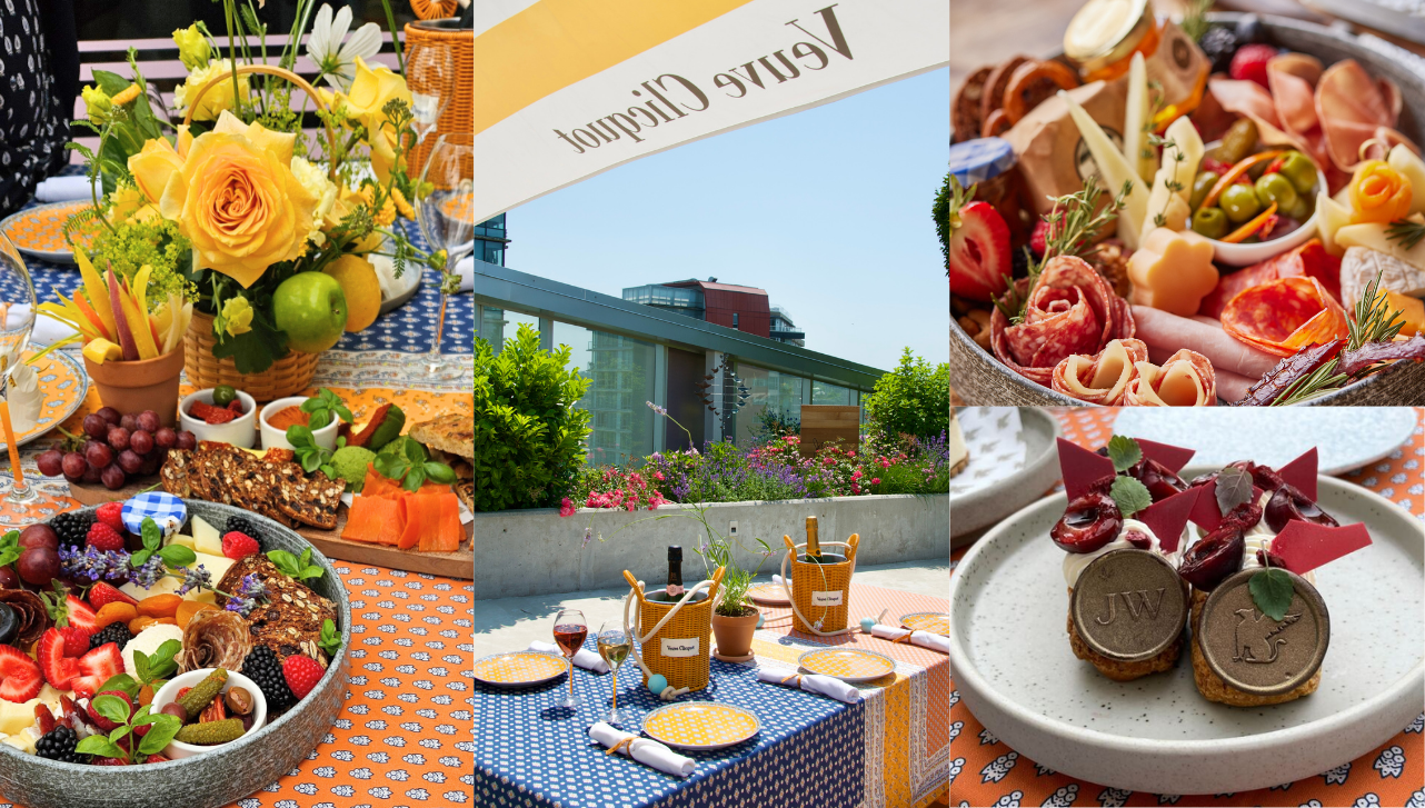 Veuve Clicquot x JW Marriott Parq Vancouver LePicnic Patio Event