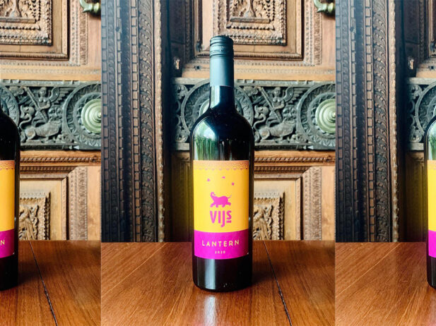 Tiled image of Vij's x Kismet Estate Winery Lantern Wine.