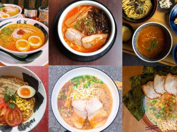 Six bowls of ramen from the West End's best ramen shops