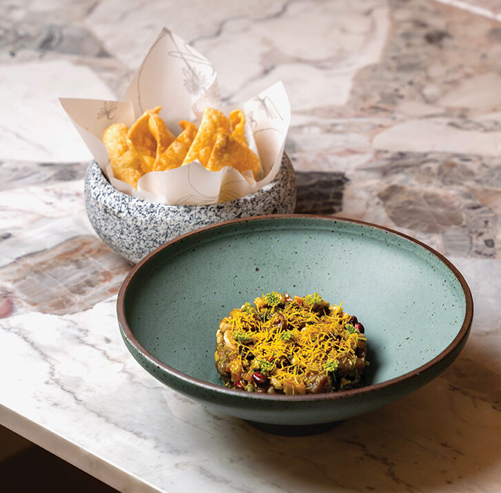 Yellowfin Tuna Bhel 