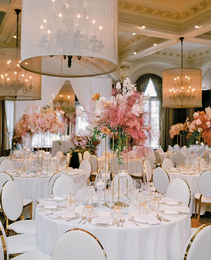 Bright, bold florals by Paradise Events