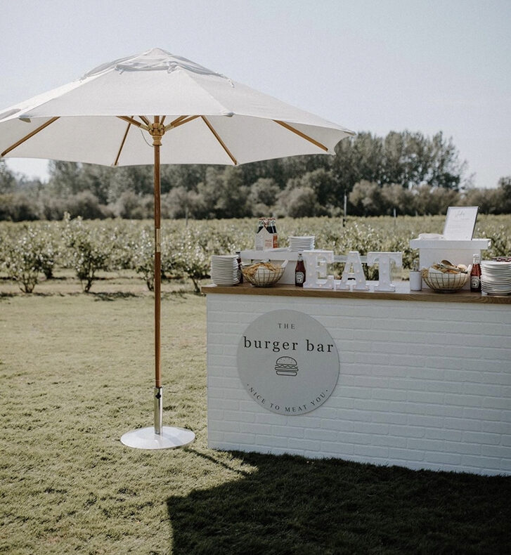 Food stations by White Table Catering