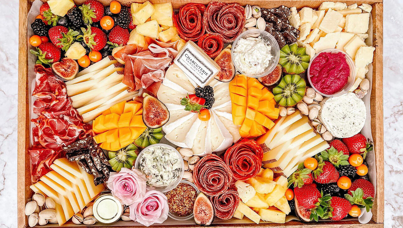 a beautiful vancouver charcuterie board