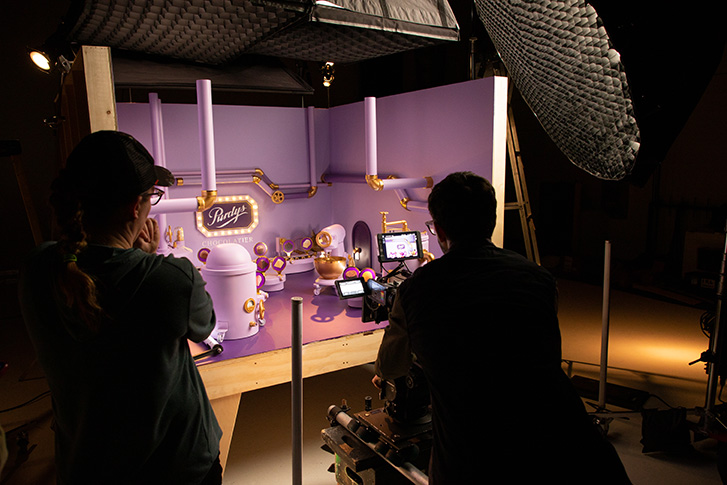 behind the scenes purdy's chocolate easter campaign
