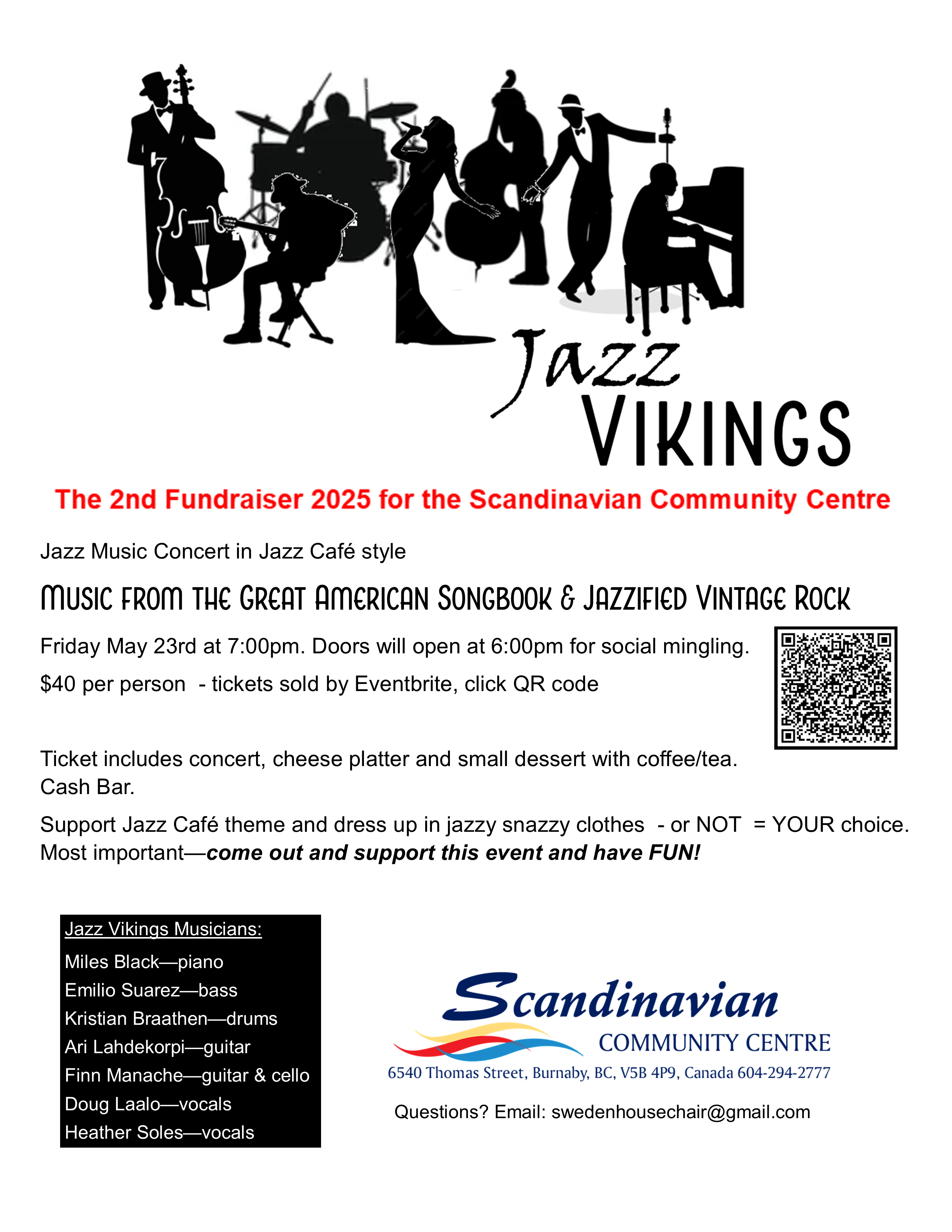 Jazz Cafe Concert with the Jazz Vikings