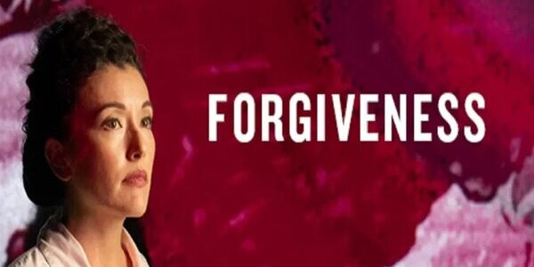 The title Forgiveness with a woman's face.