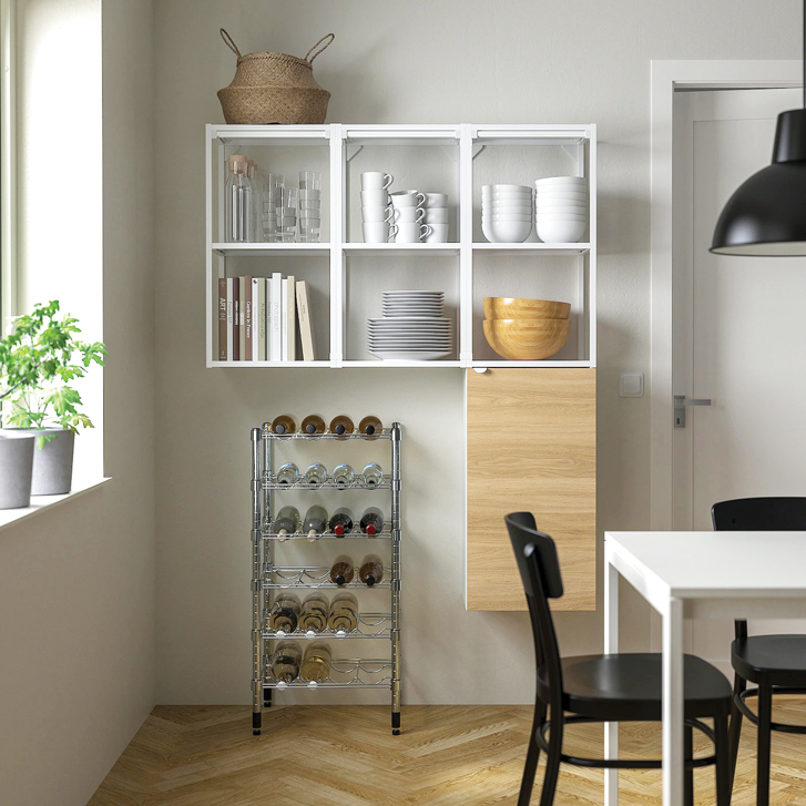 Ikea’s Omar bottle shelving unit