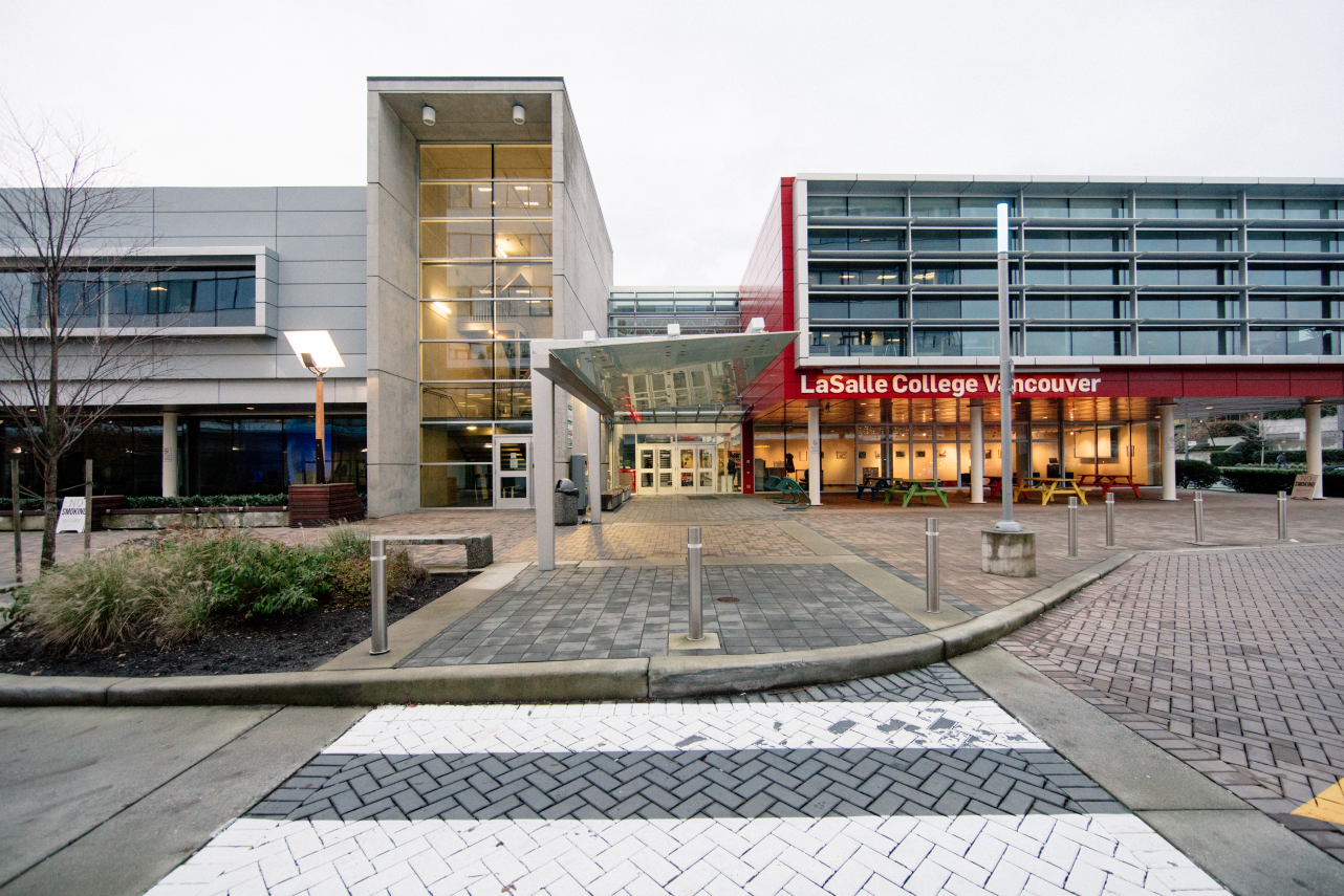 Entrance at LaSalle College Vancouver