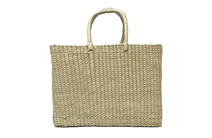 Large structured palm tote
