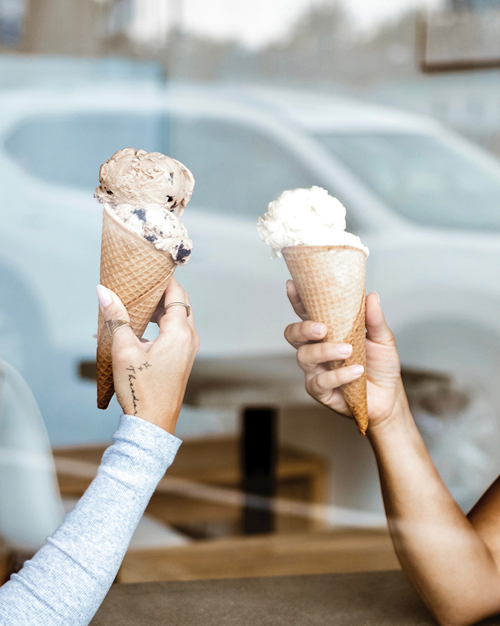 Oxford Ice Cream cones