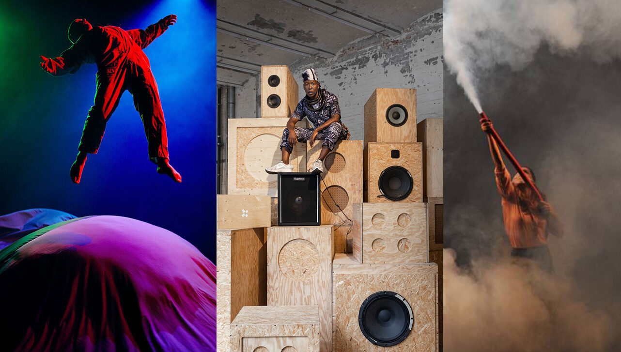 collage of acts that are part of the 2023 push festival