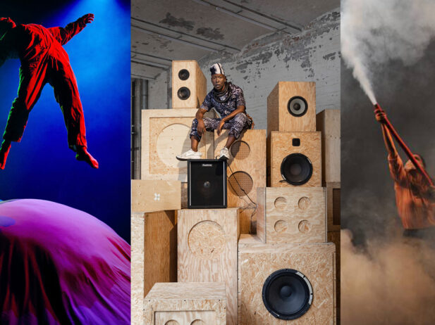 collage of acts that are part of the 2023 push festival